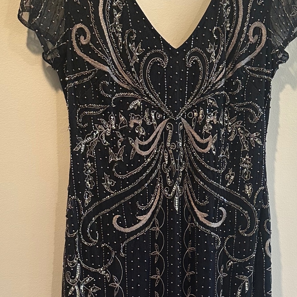 Navy Blue gown